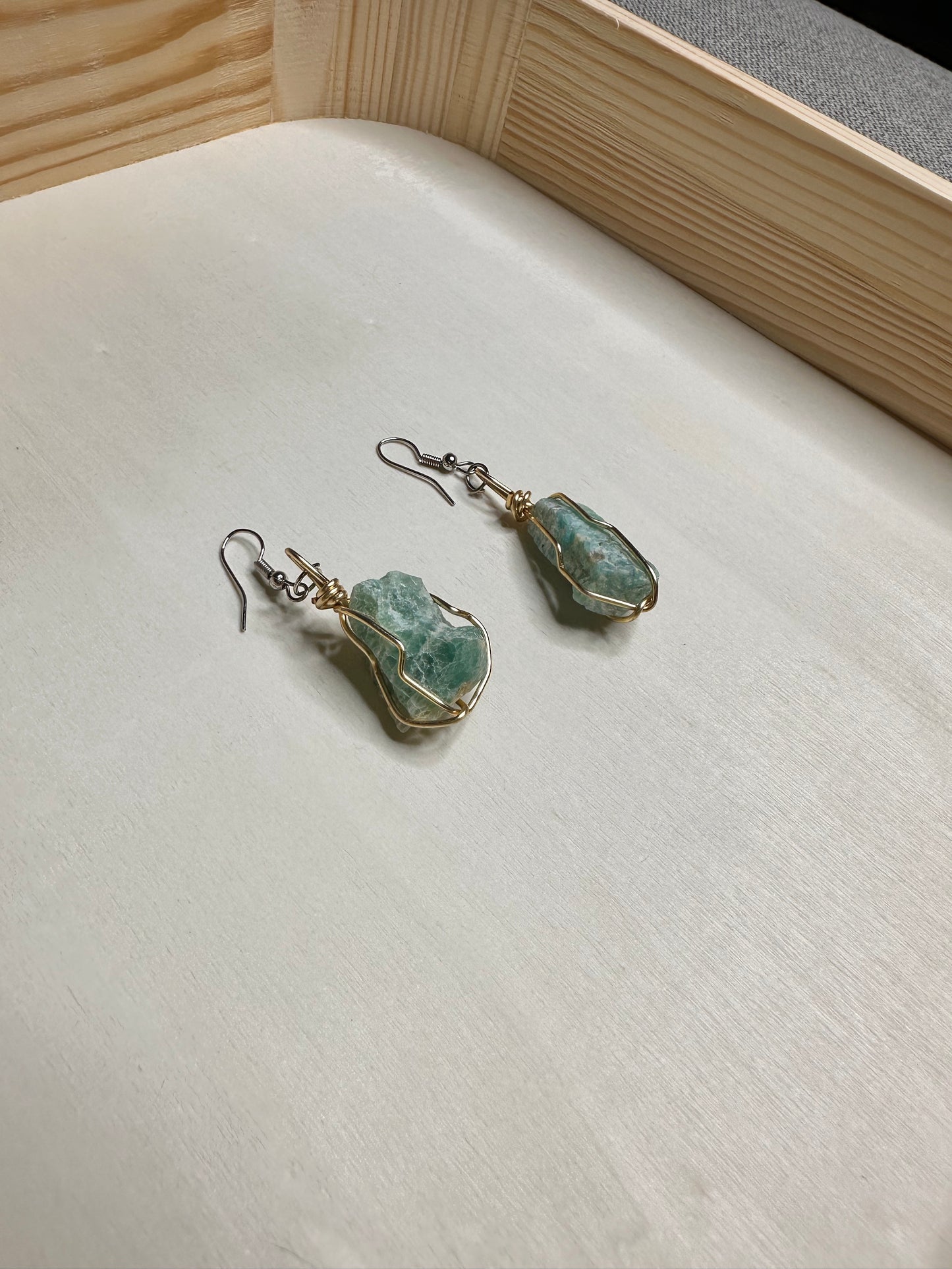 Amazonite earrings