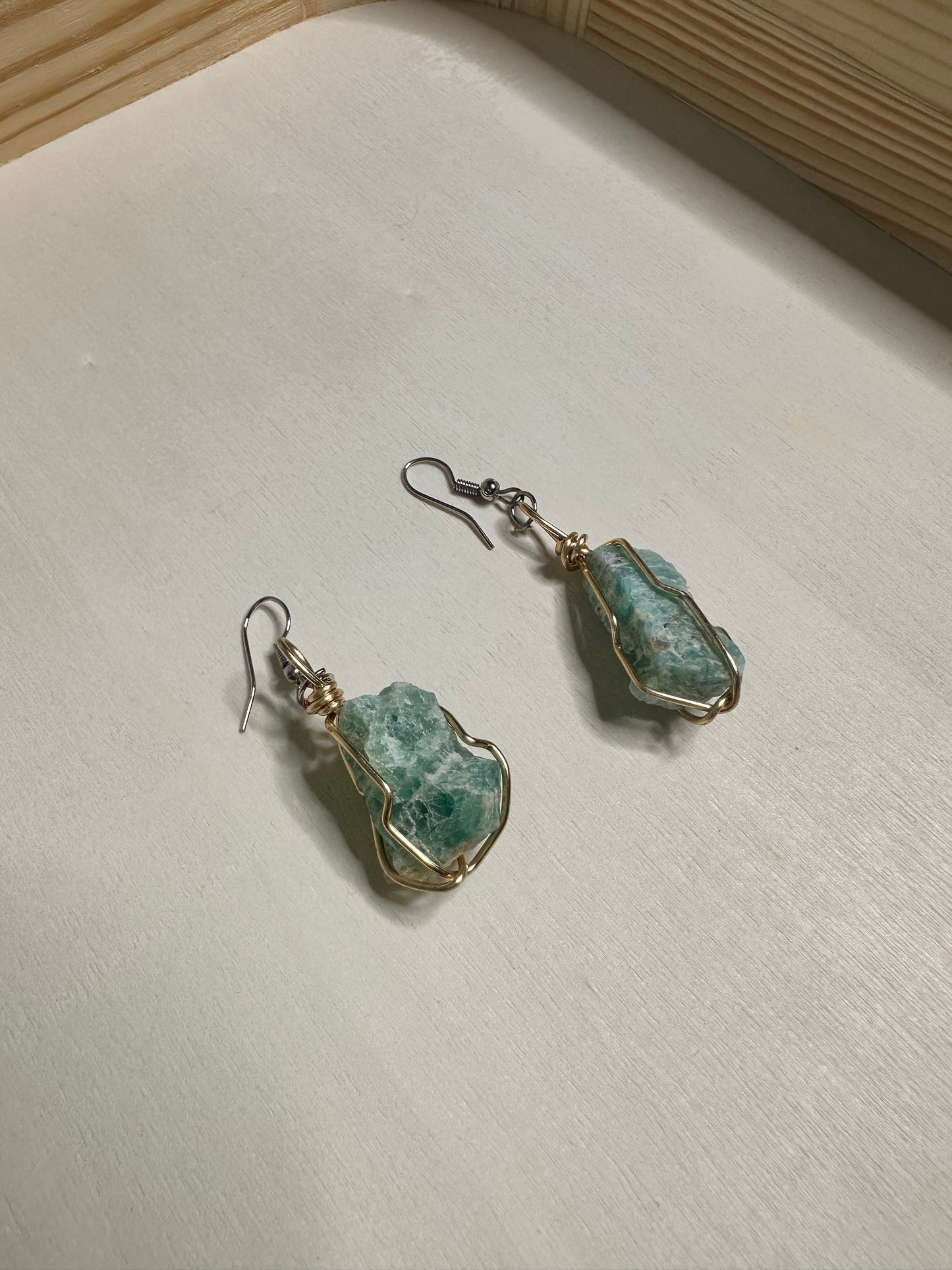 Amazonite earrings